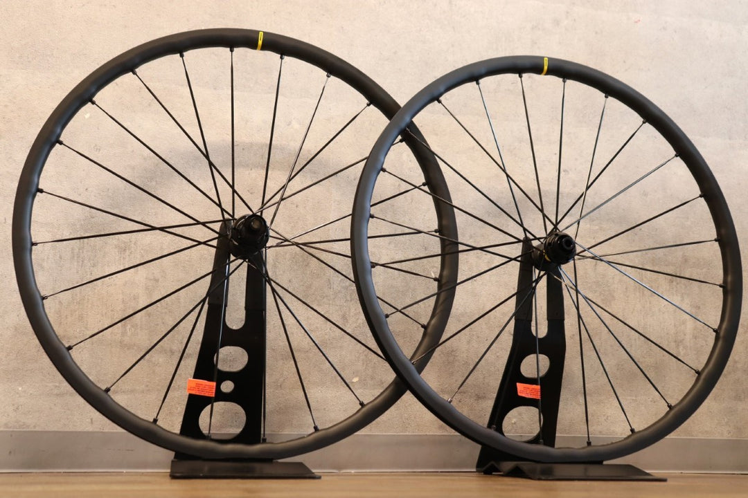 未使用品 マヴィック MAVIC キシリウム KSYRIUM SL 25 DISC チューブレスレディ アルミ シマノ 12/11S ホイールセット 【さいたま浦和店】