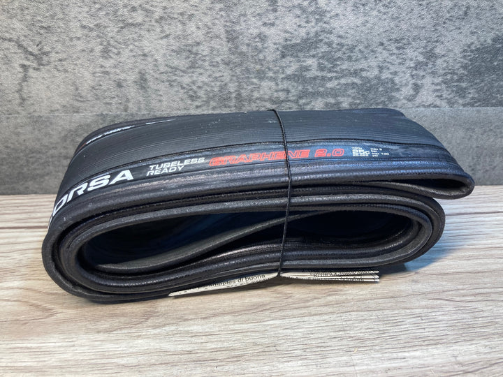 JK163 ヴィットリア vittoria コルサ CORSA GRAPHENE 2.0 チューブレスレディ タイヤ 700x25c 未使用