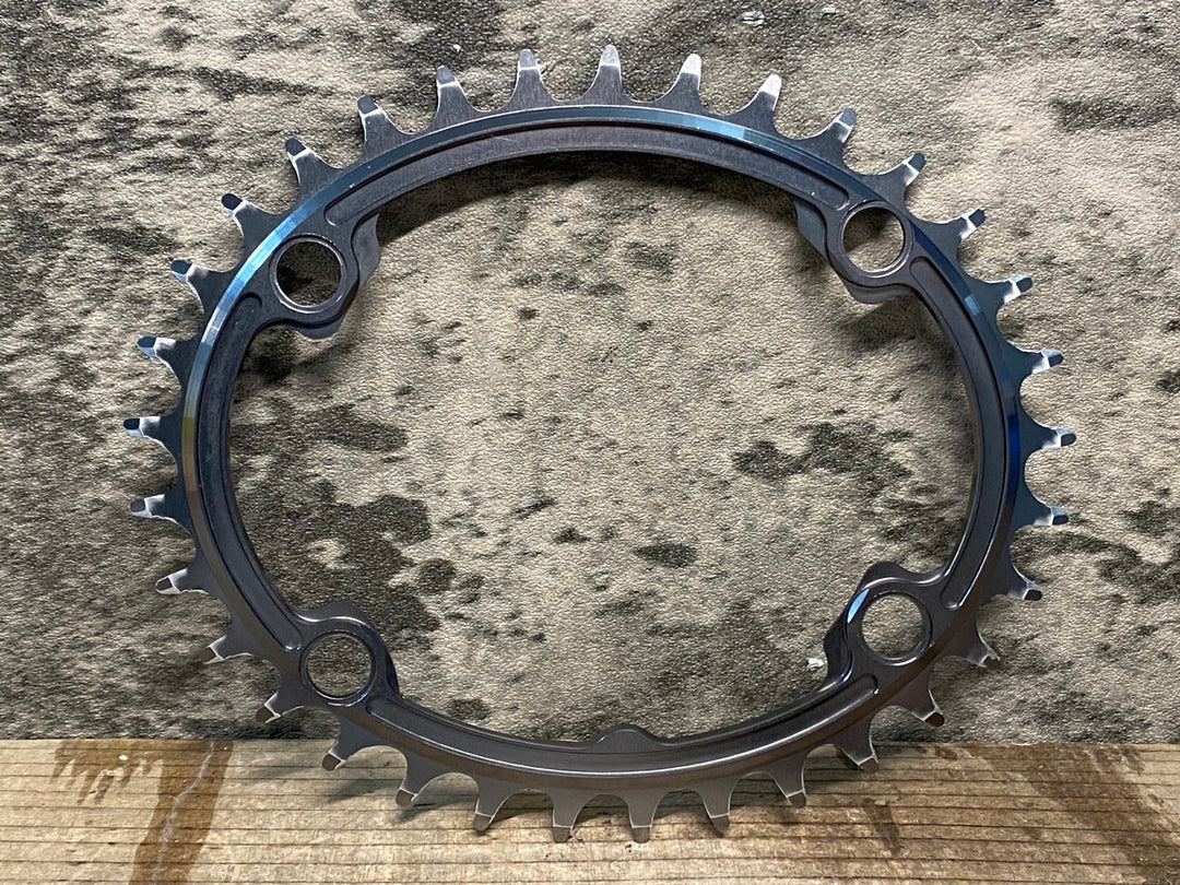 JK091 スギノ Sugino CYCLOID CY4-SHC 楕円チェーンリング 33T BCD 110mm 4ARM 11S