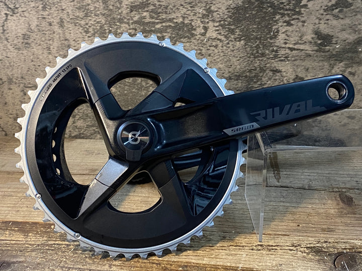 JU956 スラム SRAM ライバル RIVAL 12s axs Power Meter パワーメーター クランクセット 48/35T 175mm DUB 接続確認済