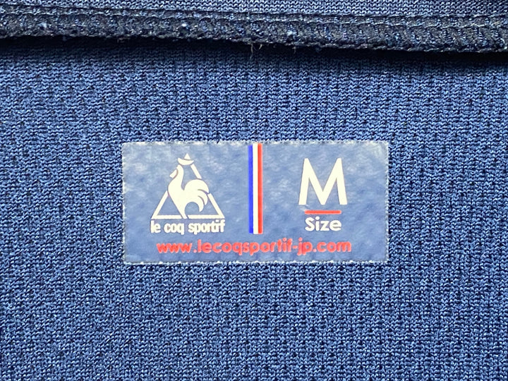 KG698 ルコックスポルティフ le coq sportif 半袖 サイクルジャージ 紺 M