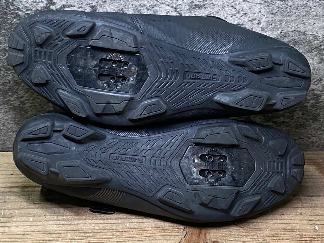 JP135 シマノ SHIMANO XC1 SHXC100M ビンディングシューズ 2穴 黒 EU42