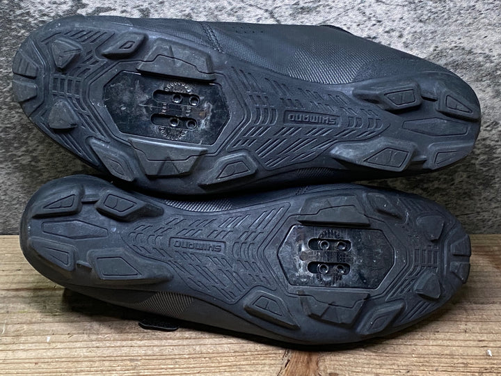 JP135 シマノ SHIMANO XC1 SHXC100M ビンディングシューズ 2穴 黒 EU42