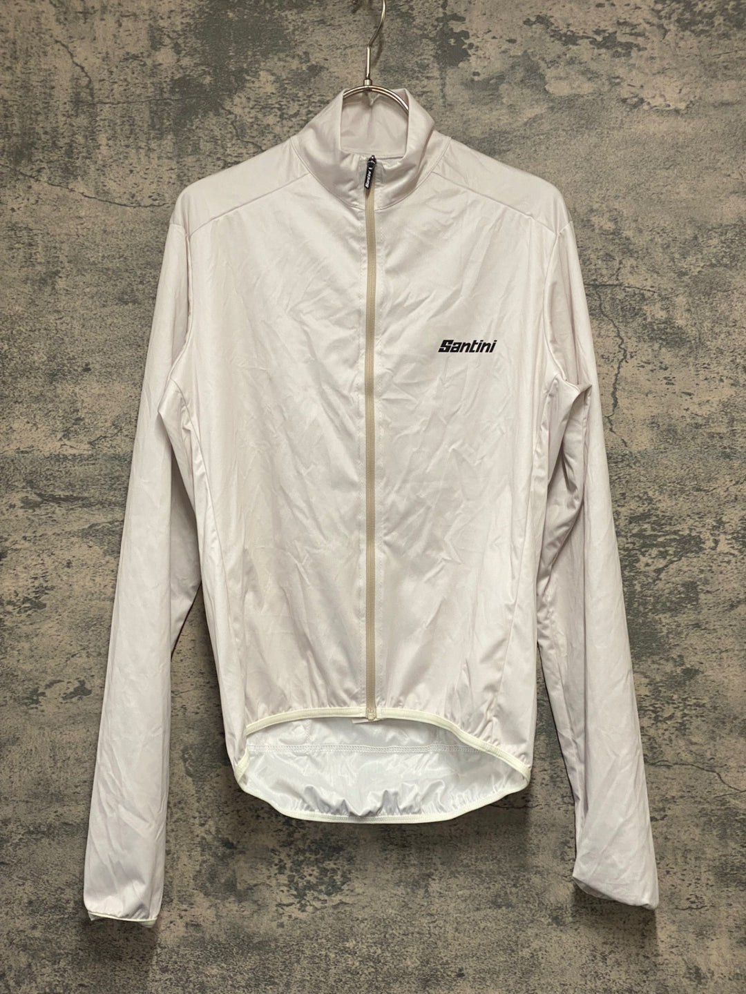 JX882 サンティーニ santini 長袖 サイクルジャージ ターコイズ S 裏起毛