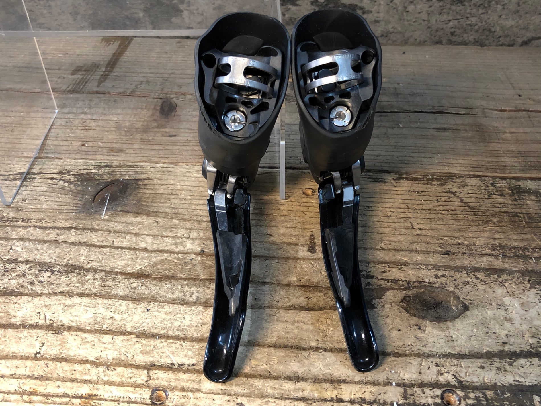 JP734 シマノ SHIMANO デュラエース DURA-ACE ST-9001 STIレバー 2x11S