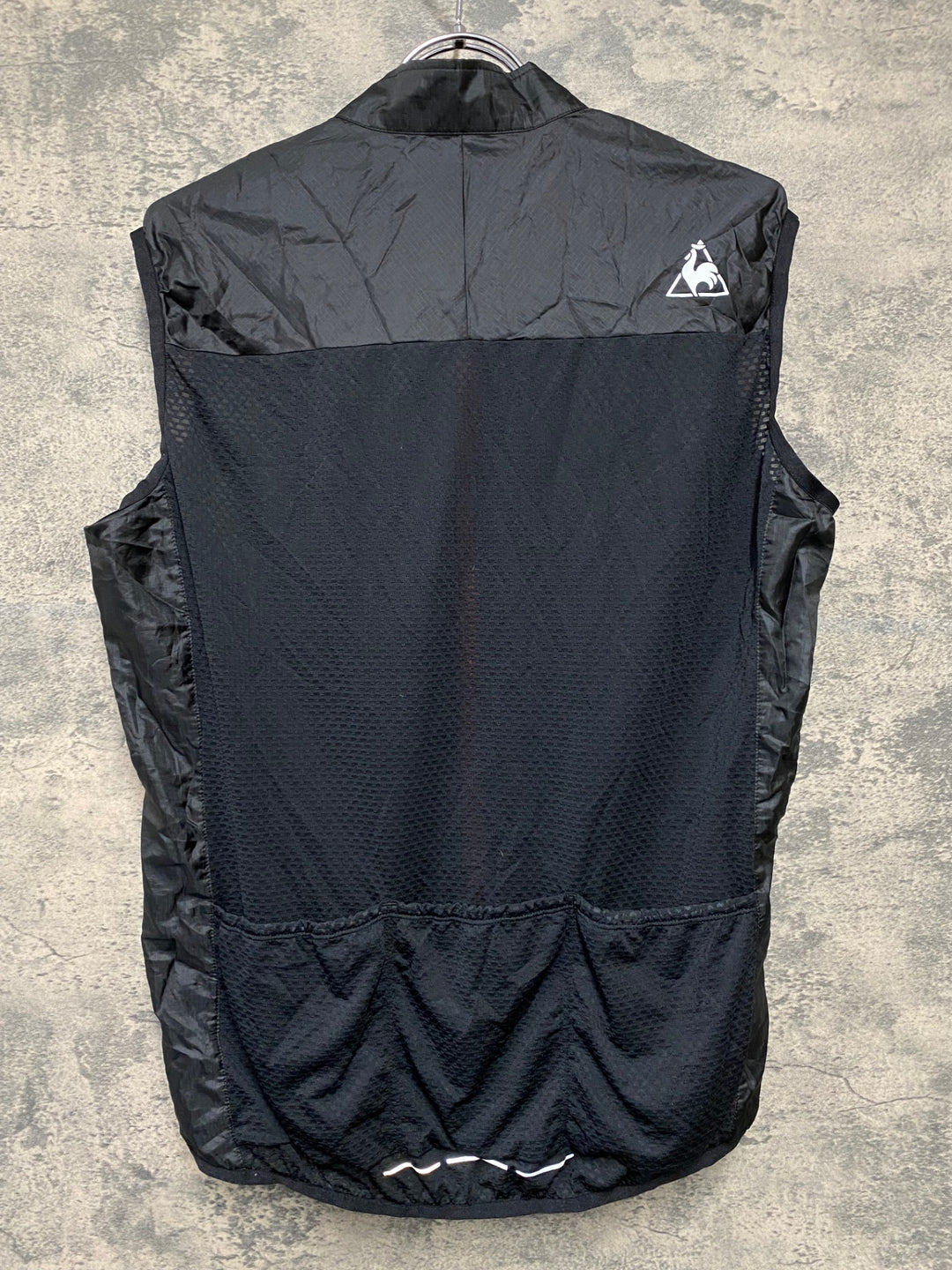KC851 ルコックスポルティフ le coq sportif サイクルベスト ジレ 黒 L