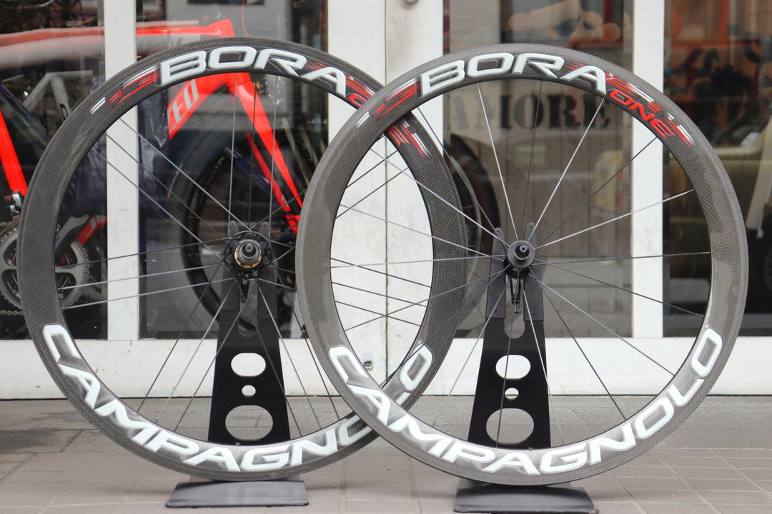 カンパニョーロ CAMPAGNOLO ボーラ ワン BORA ONE 50 カーボン チューブラー ホイールセット シマノ 10S 【横浜店】