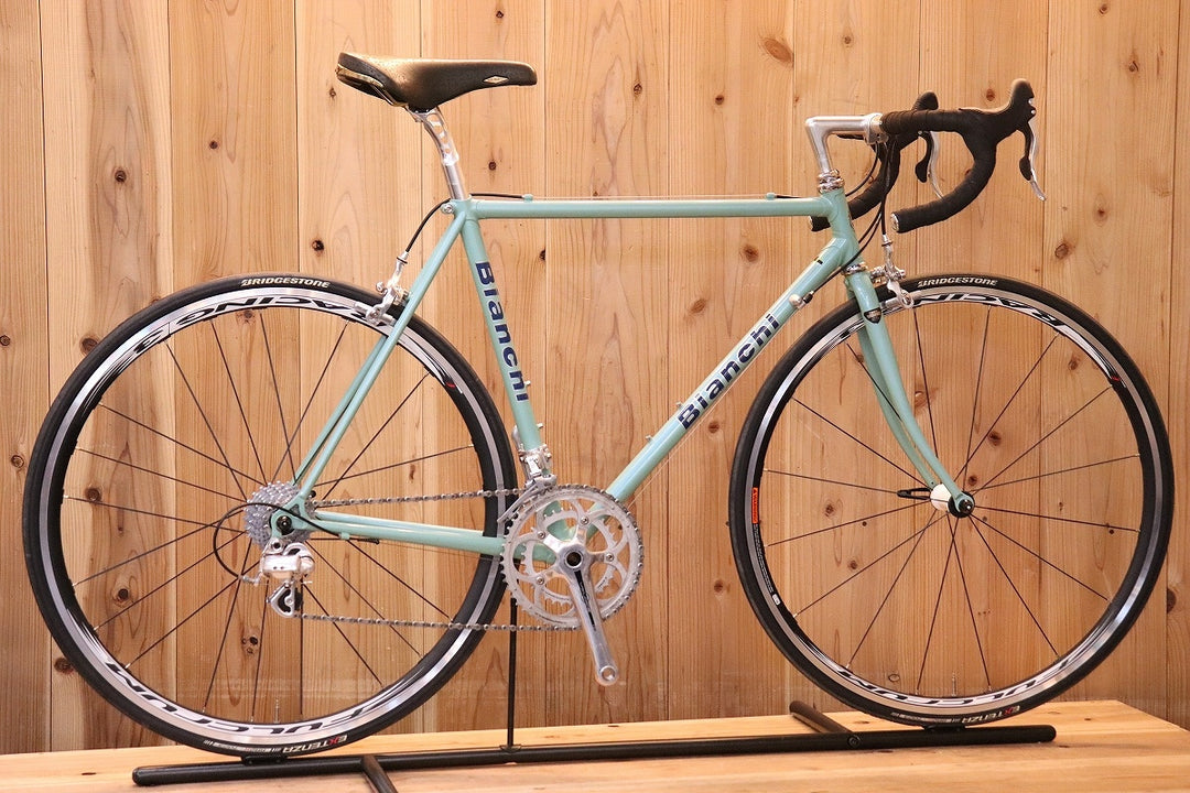 ビアンキ BIANCHI ジロ GIRO カンパニョーロ ヴェローチェ 10S クロモリ ロードバイク 【芦屋店】