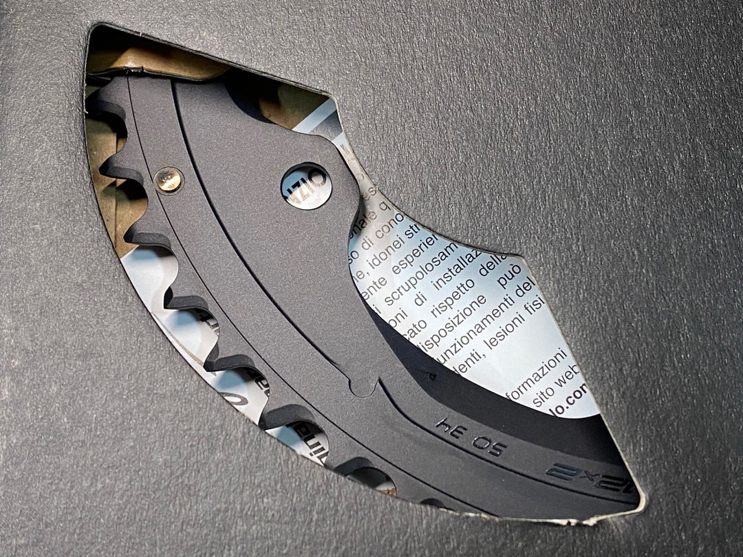 JJ334 カンパニョーロ CAMPAGNOLO SUPER RECORD チェーンリング Chainring + screws 50/34T セット
