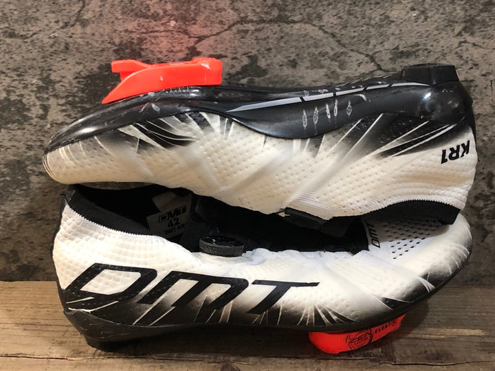 KB353 DMT KR1 ビンディングシューズ 白 黒 BOA 3穴 EU42