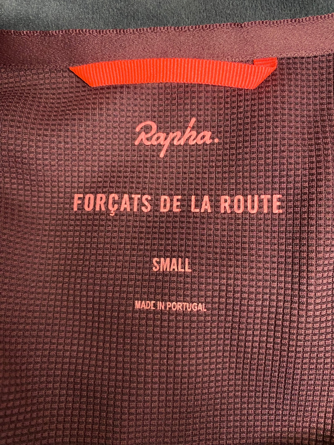 JV240 ラファ Rapha PRO TEAM SOFTSHELL JACKET 長袖 サイクルジャケット バーガンディ S