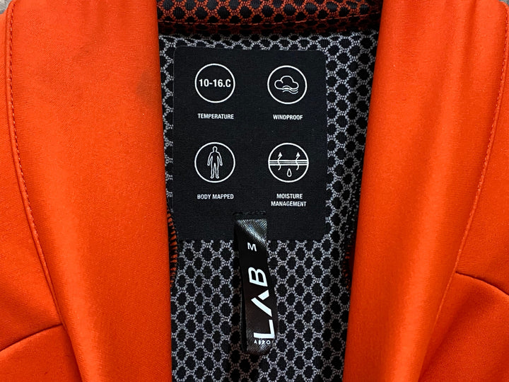 KI704 dhb AERON LAB 長袖 サイクルジャージ M オレンジ