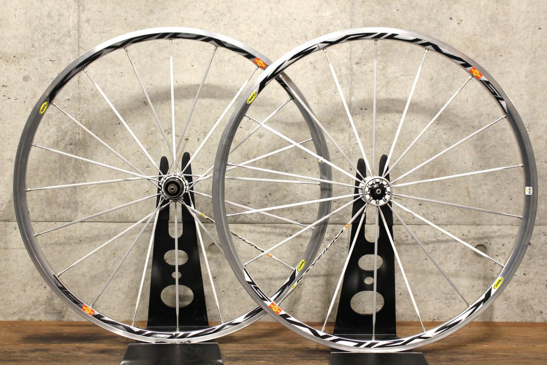 マヴィック MAVIC キシリウム KSYRIUM SL SSC アルミ クリンチャー ホイールセット シマノ11/12S ナローリム 13C【福岡店】