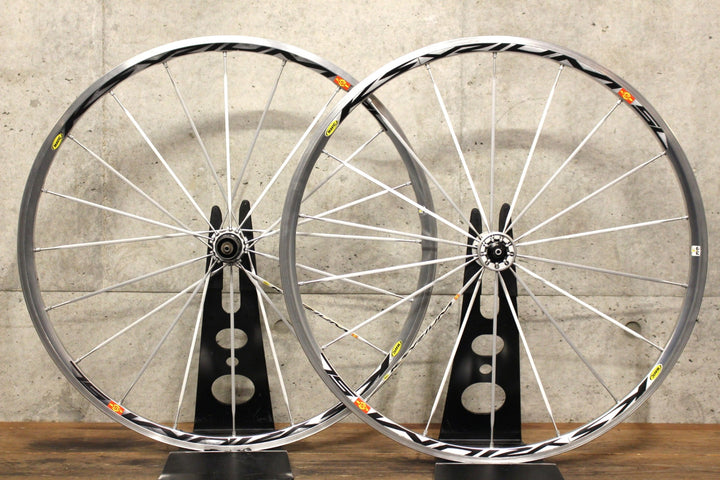 マヴィック MAVIC キシリウム KSYRIUM SL SSC アルミ クリンチャー ホイールセット シマノ11/12S ナローリム 13C【福岡店】