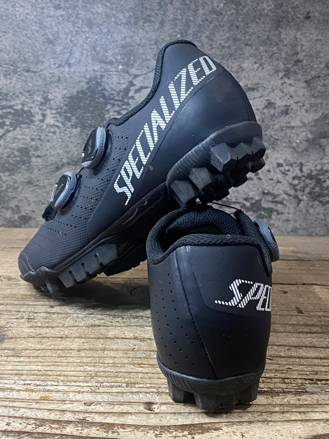 JU828 スペシャライズド SPECIALIZED RECON 3.0 ビンディングシューズ 黒 SPD EU38