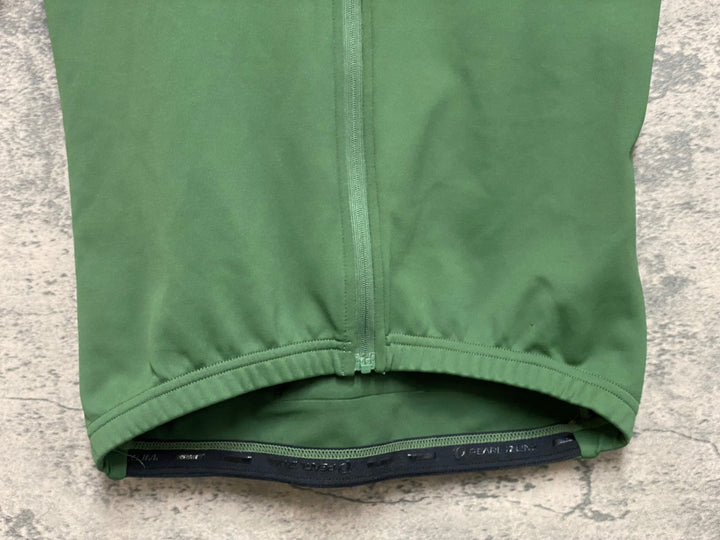 JN240 パールイズミ PEARL iZUMi 半袖 サイクルジャージ 緑 L ※ほつれ、擦れ有