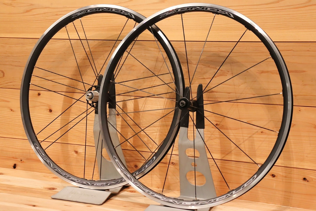 カンパニョーロ CAMPAGNOLO ゾンダ ZONDA C17 アルミ クリンチャー ホイールセット シマノ12S/11S 【千葉店】