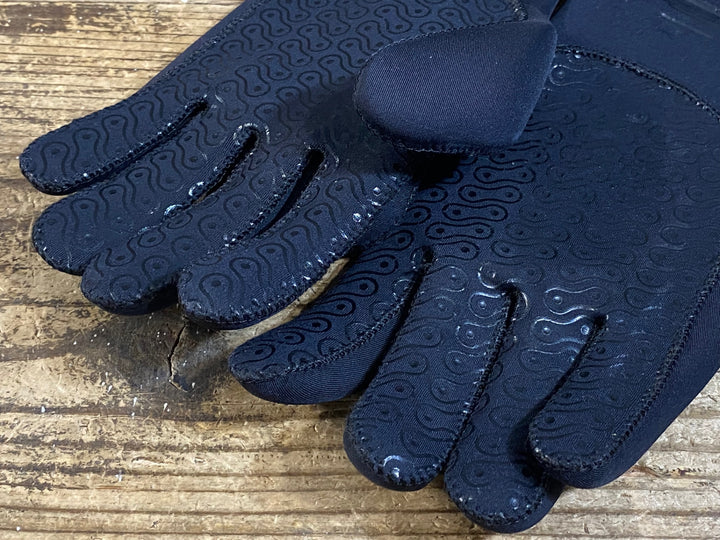 KI194 ラファ Rapha PRO TEAM NEOPRENE GLOVES 長指 グローブ 黒 M