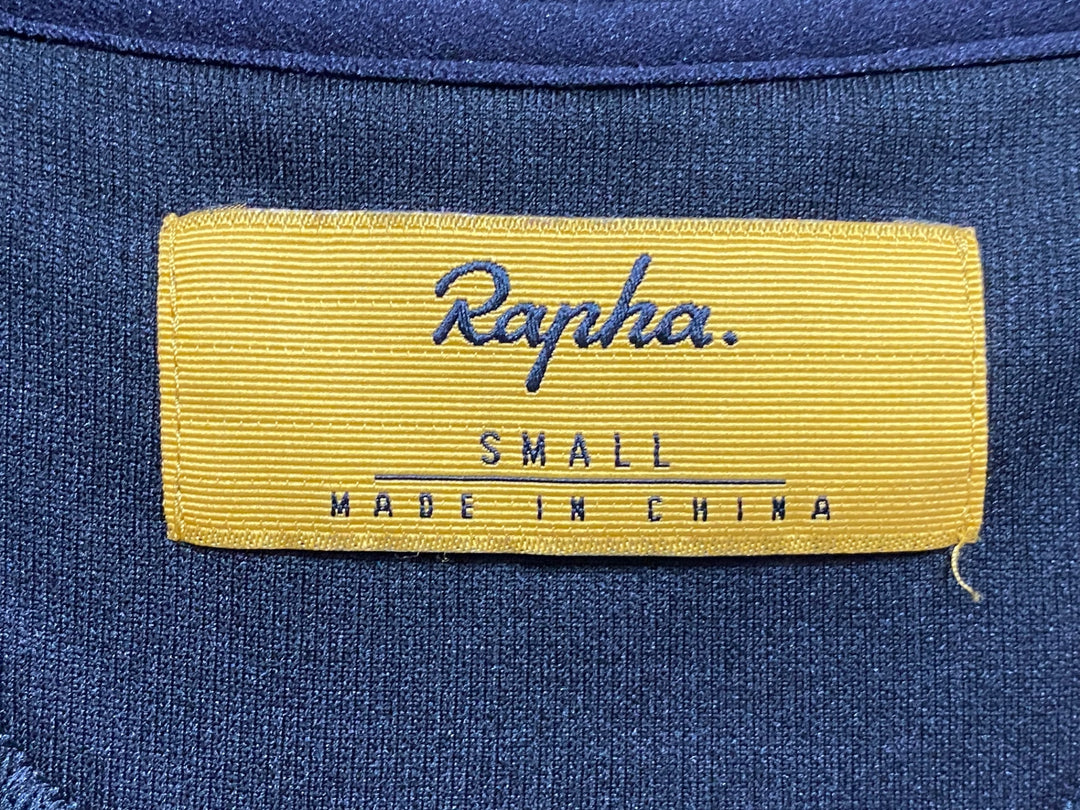KC384 ラファ Rapha IMPERIAL WORKS TRICOLOUR JERSEY 半袖 サイクルジャージ 黒 白 紫 S