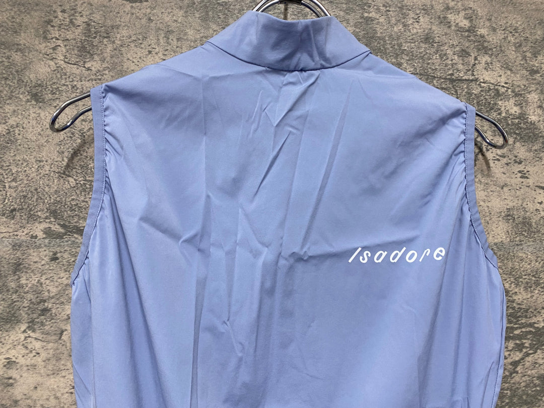 JW773 イザドア Isadore Debut Wind Gilet サイクルベスト ジレ 水色 S
