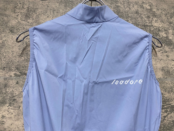 JW773 イザドア Isadore Debut Wind Gilet サイクルベスト ジレ 水色 S