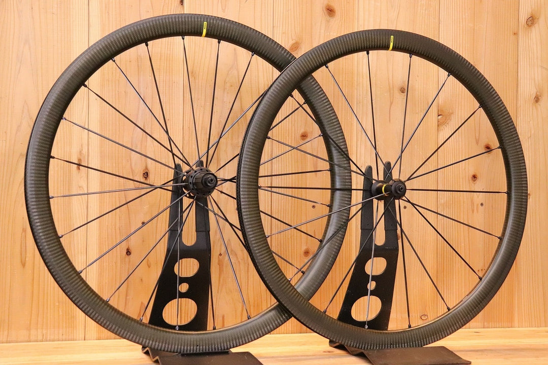 マヴィック MAVIC コスミック COSMIC SLR 40 カーボン チューブレスレディ ホイールセット シマノ 11S/12S 【芦屋店】