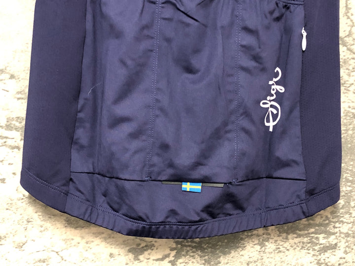 KO411 シーガー Sigr 半袖 サイクルジャージ 紺 XS レディース