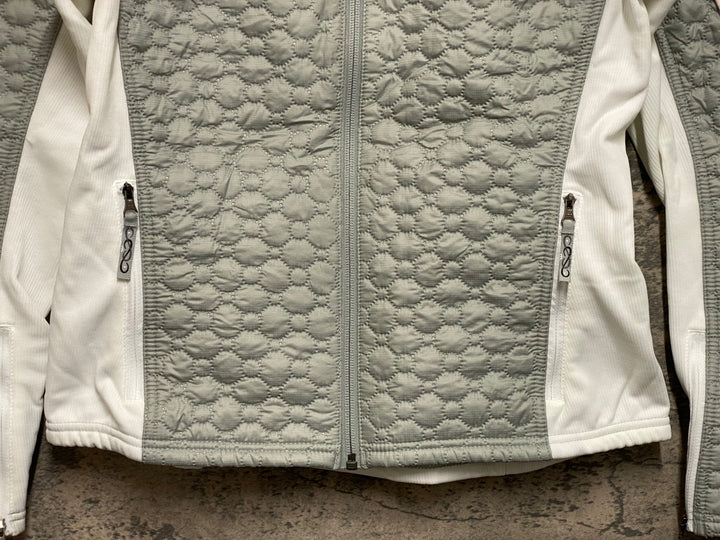 JO205 パールイズミ PEARL iZUMi 長袖 サイクルジャケット グレー 白 裏起毛 ※サイズ不明