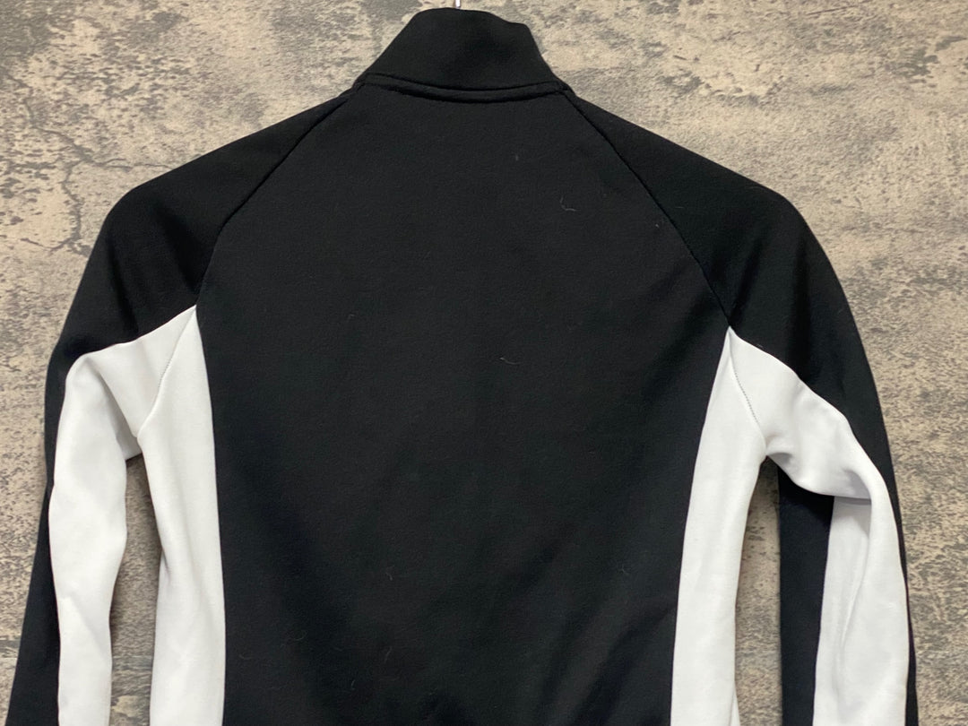 KN727 ルコックスポルティフ le coq sportif 長袖 サイクルジャージ 黒 S レディース 裏起毛