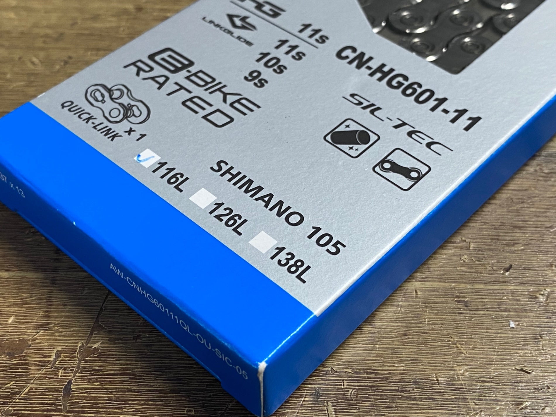 KB571 シマノ SHIMANO CN-HG601-11 チェーン 116L 9-11S – BICI AMORE