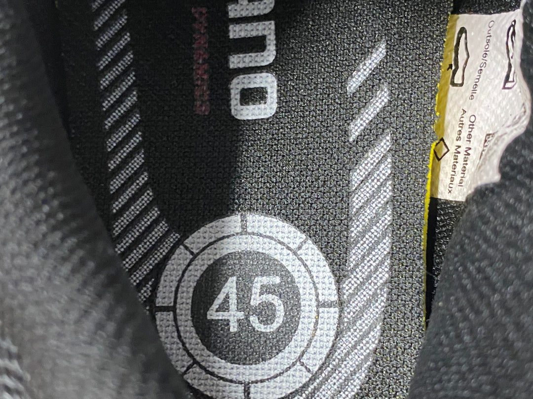 KG398 シマノ SHIMANO RP1 SH-RP100-S L ビンディングシューズ 黒 SPD 3穴 EU45 ※ペン字あり