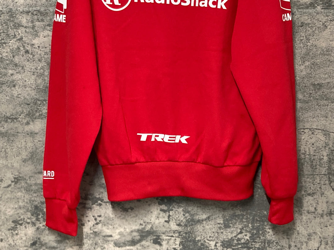 JV548 クラフト CRAFT 長袖 パーカー 赤 S 裏起毛 TREK