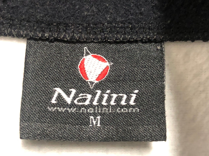 KI589 ナリーニ Nalini 長袖 サイクルジャケット 黒青 M 裏起毛