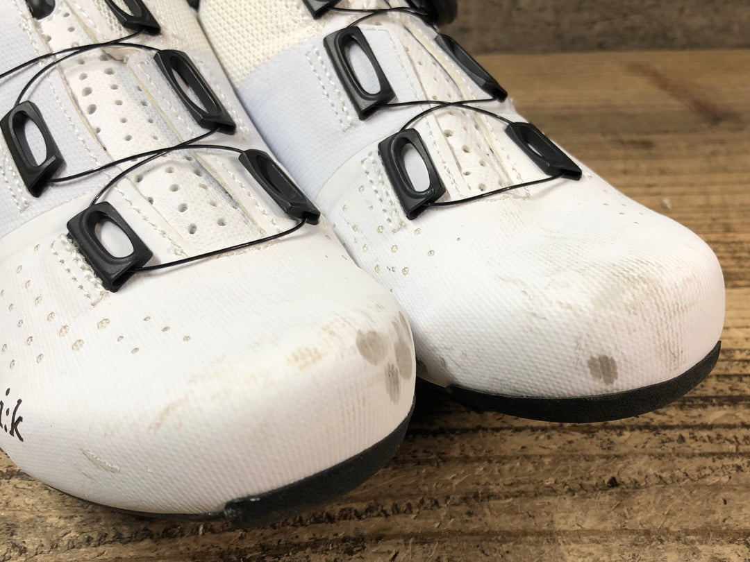 JT157 フィジーク fizik TEMPO OVERCURVE R4 ビンディングシューズ 白 黒 EU36 SLD-SL