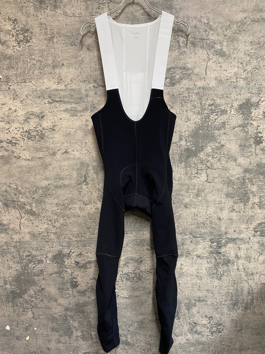 KD625 ラファ Rapha PRO TEAM WINTER TIGHTS WITH PAD 2 ビブタイツ 黒 M 裏起毛