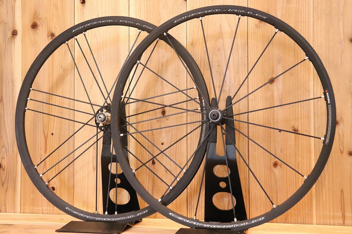 カンパニョーロ CAMPAGNOLO シャマル ミレ SHAMAL MILLE アルミ クリンチャー ホイールセット シマノ 11S ナローリム 15C 【芦屋店】