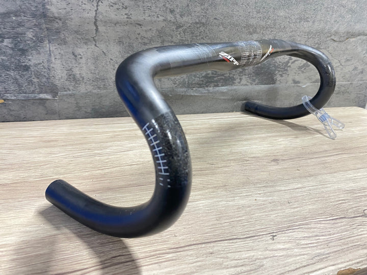 KI227 ジップ ZIPP SL-70 ERGO カーボン ドロップハンドル ブラケットC-C400mm Φ31.8 ※クランプ痕大のためジャンク