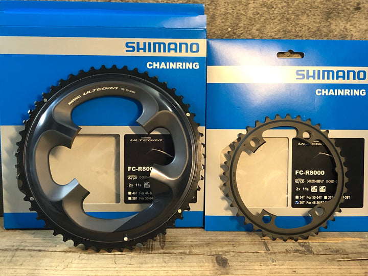 JT875 シマノ SHIMANO アルテグラ ULTEGRA FC-R8000 用 チェーンリングセット 52/36T