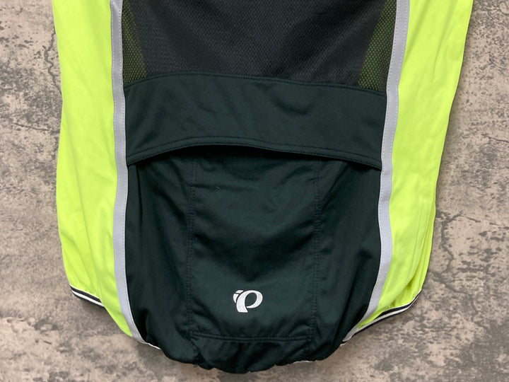 JW805 パールイズミ PEARL iZUMi ジレ サイクルベスト 黒 黄 XS