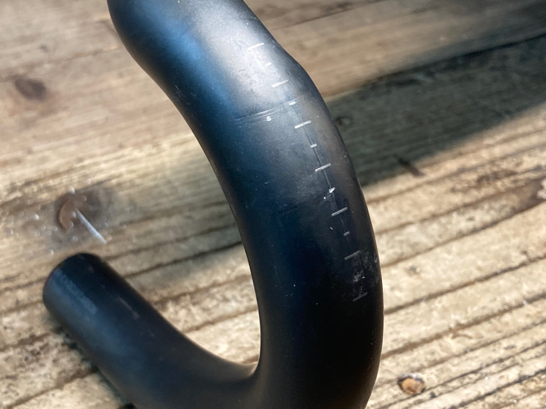 JH397 ボントレガー BONTRAGER AEOLUS RSL VR-C ハンドルバー カーボン ステム一体型 120mm ブラケットC-C420mm ※エンドカット