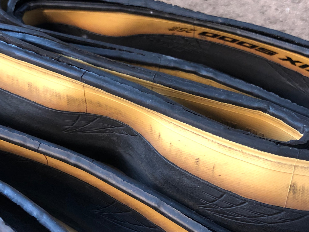 JQ394 コンチネンタル Continental グランプリ GRAND PRIX 5000 タイヤ 700x25c 黒/茶 2本セット