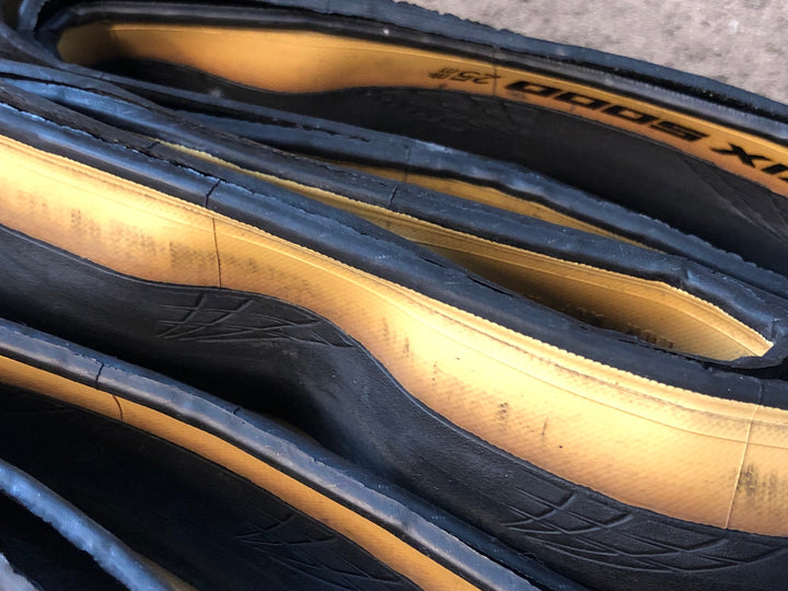 JQ394 コンチネンタル Continental グランプリ GRAND PRIX 5000 タイヤ 700x25c 黒/茶 2本セット