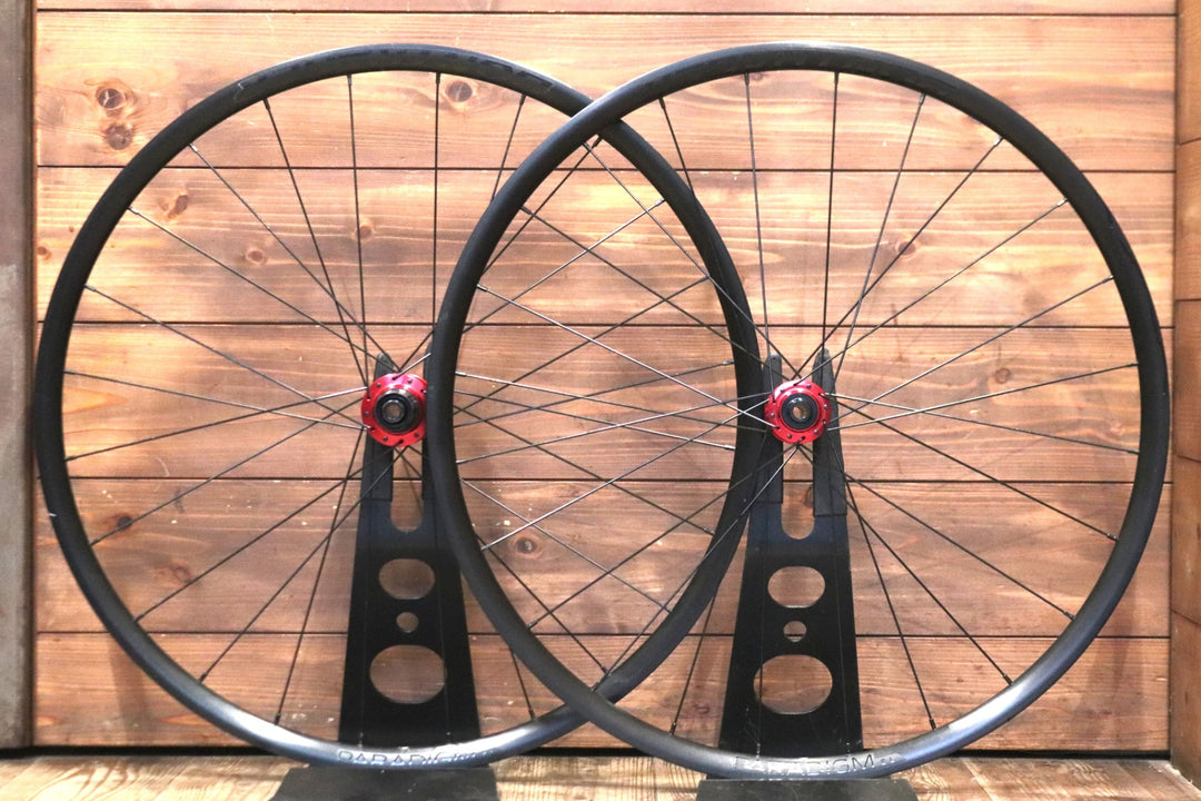 ボントレガー BONTRAGER パラダイム PARADIGM SL DISC アルミ チューブレスレディ ホイールセット シマノ11S/12S 【東京南麻布店】