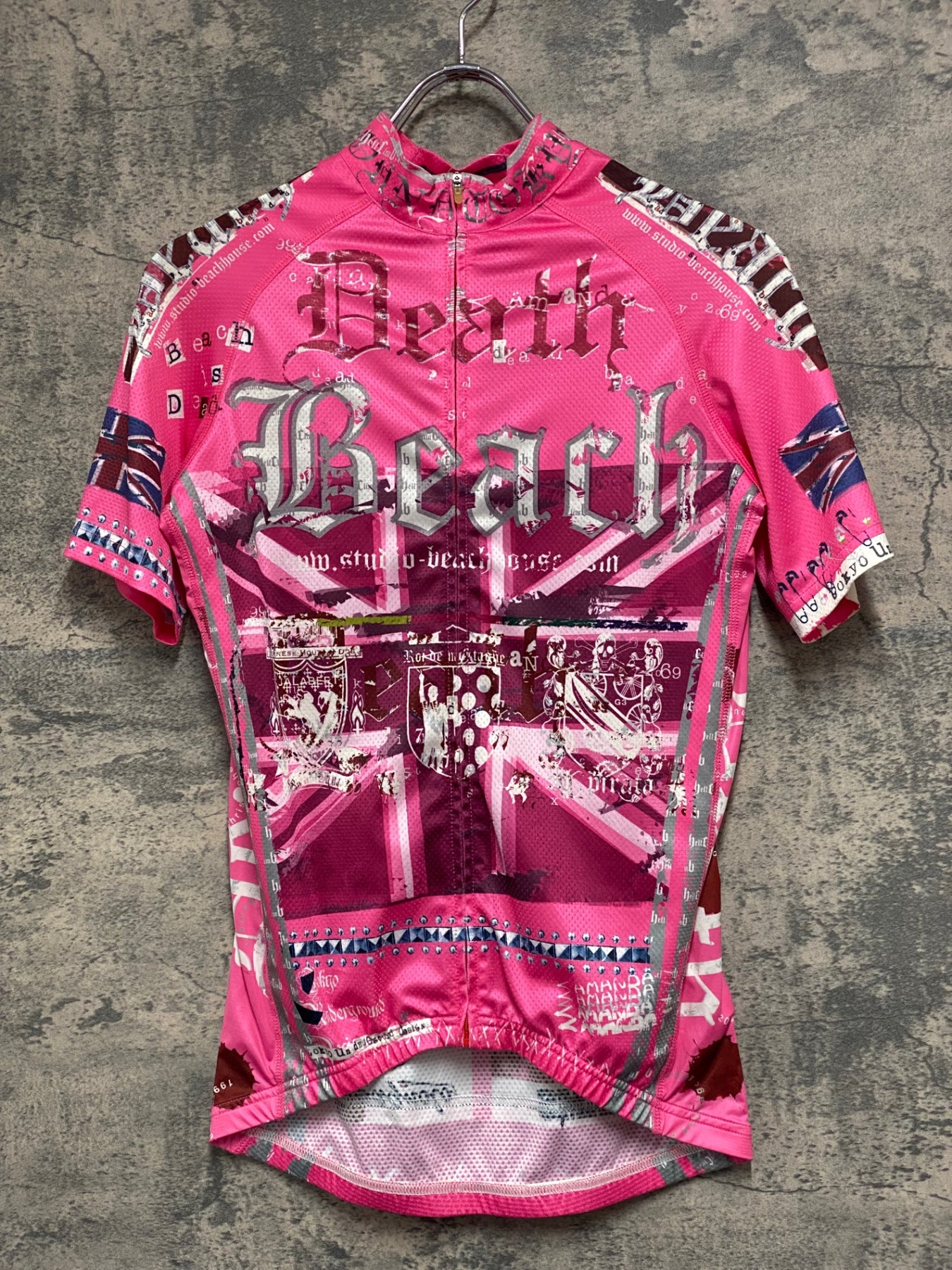 JU099 パンダーニ Pandani 半袖サイクルジャージ ピンク S – BICI