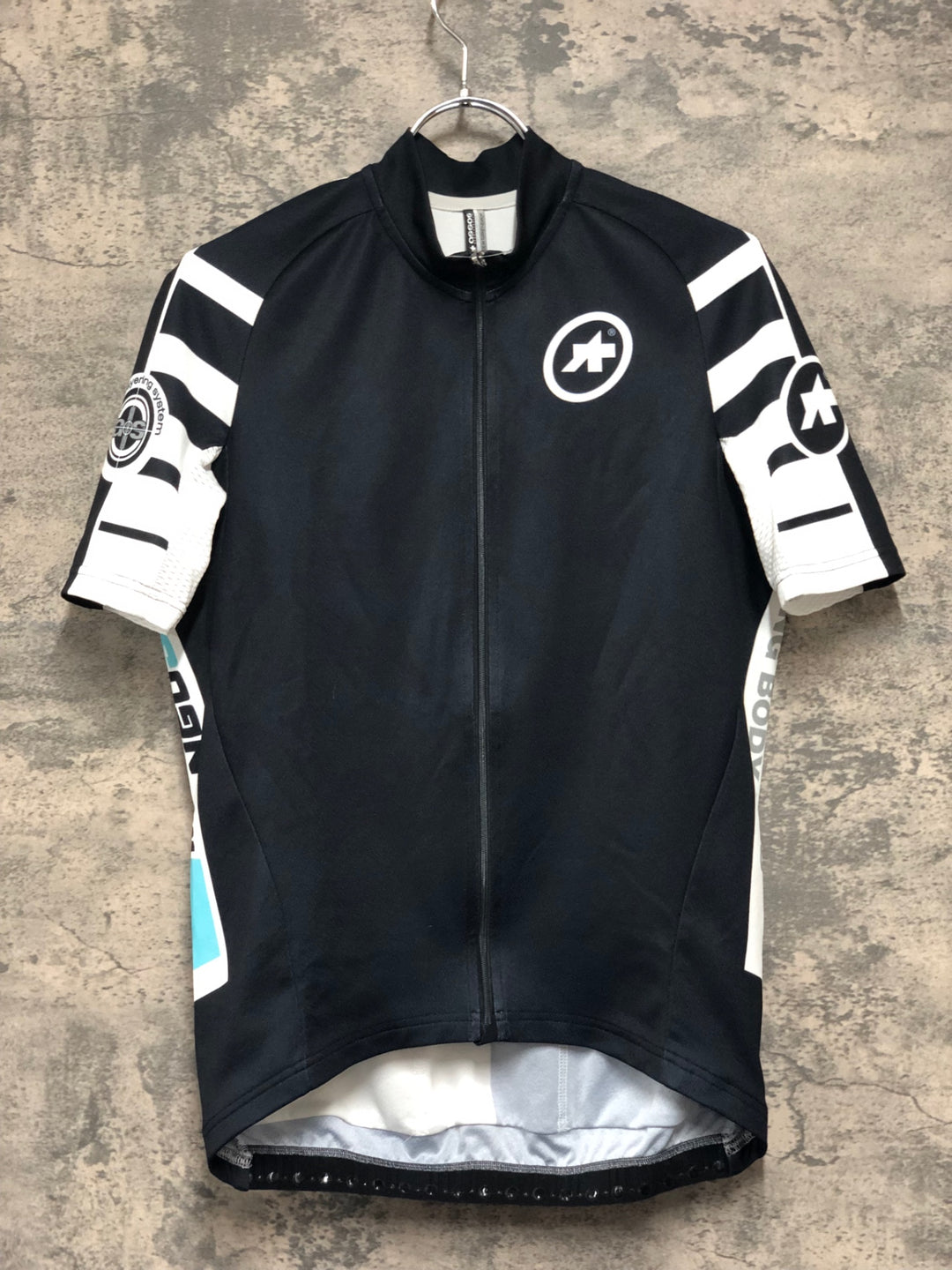 KD681 アソス ASSOS 半袖 サイクルジャージ 黒 L