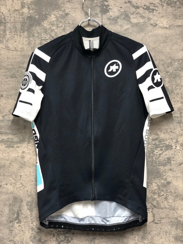 KD681 アソス ASSOS 半袖 サイクルジャージ 黒 L