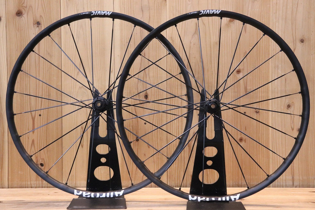 マヴィック MAVIC オールロード ALLROAD SL アルミ チューブレスレディ ホイールセット シマノ 11S/12S フックレス 【芦屋店】