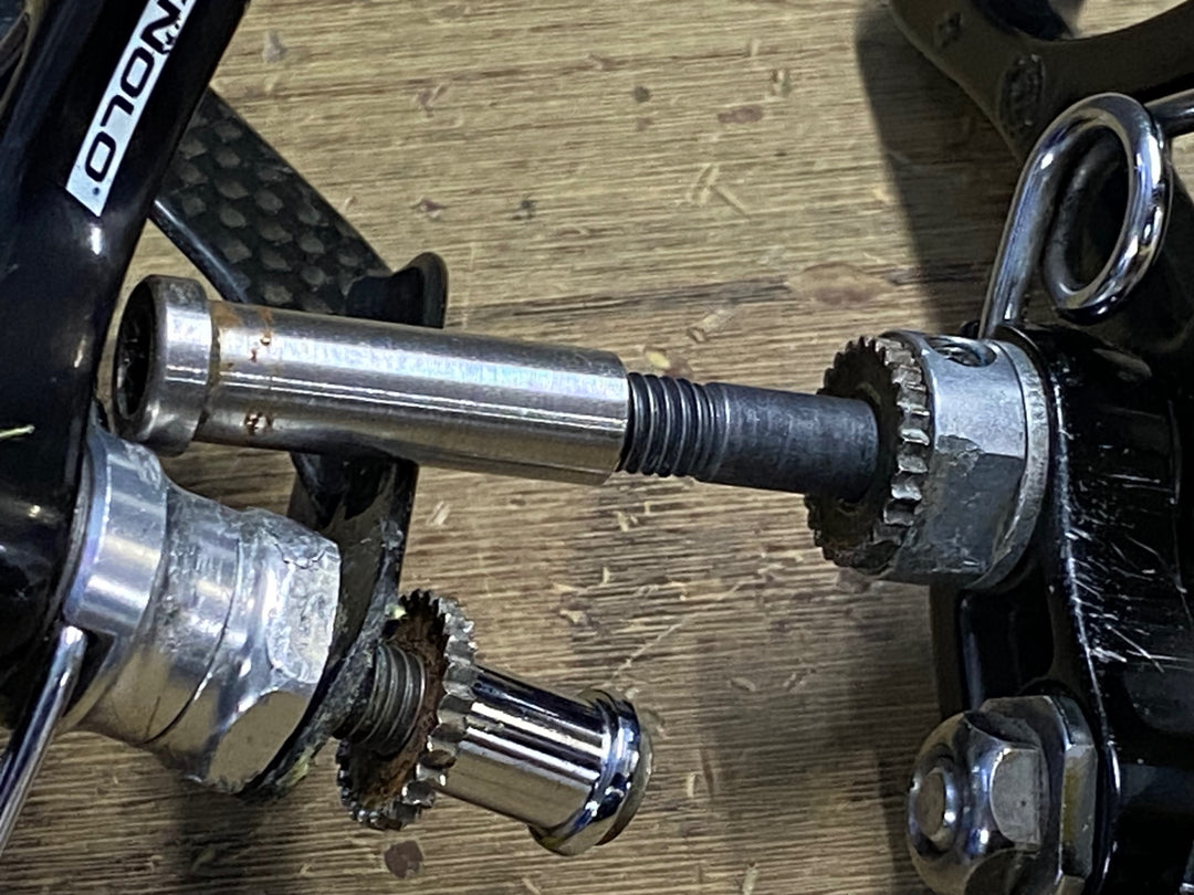 JO230 カンパニョーロ CAMPAGNOLO SUPER RECORD BR15-SR スケルトン キャリパーブレーキ セット