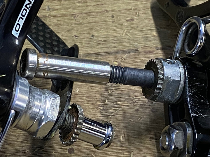 JO230 カンパニョーロ CAMPAGNOLO SUPER RECORD BR15-SR スケルトン キャリパーブレーキ セット