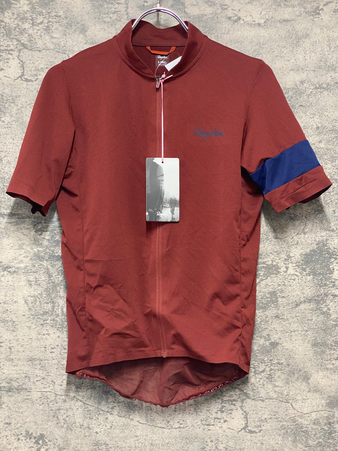 JE161 ラファ Rapha CLASSIC FLYWEIGHT JERSEY 半袖 サイクルジャージ オレンジレッド XS
